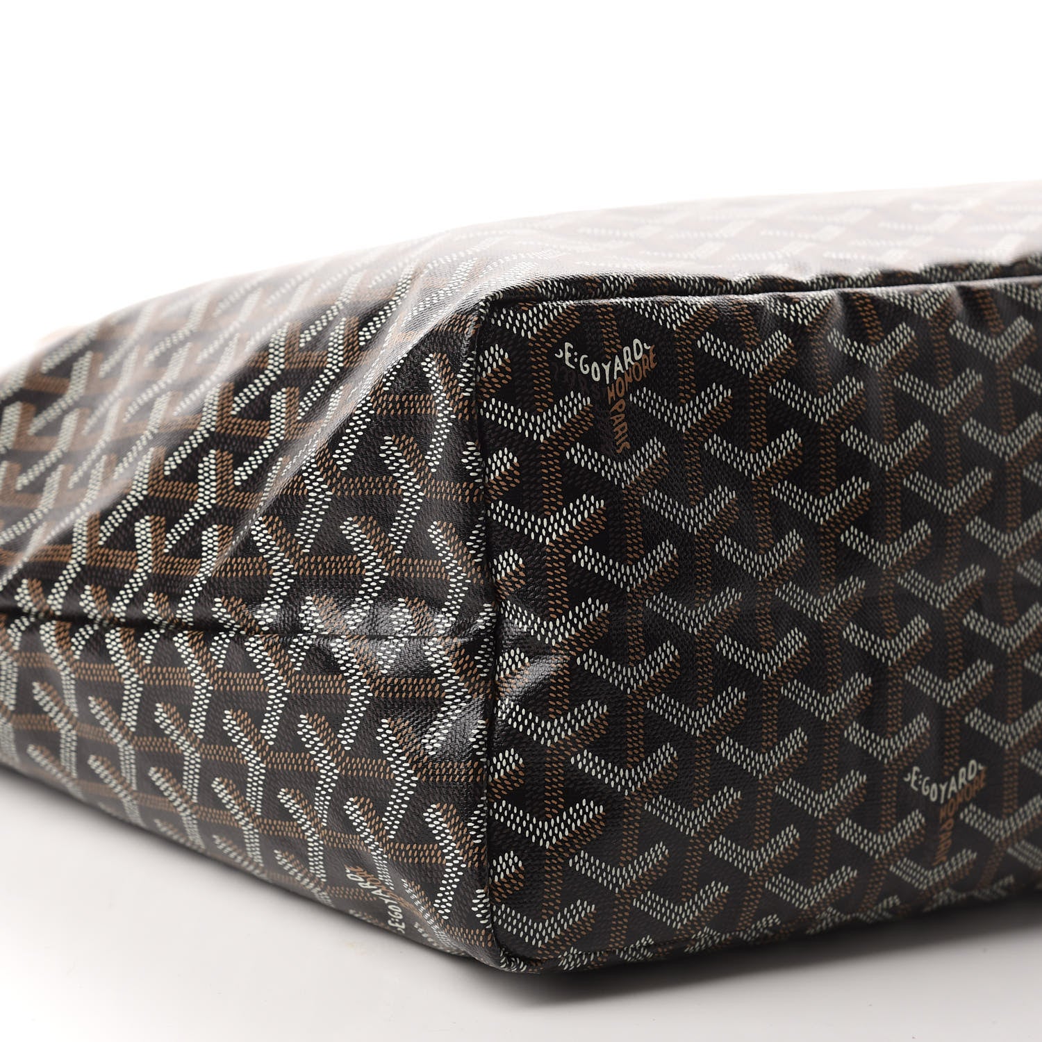 Goyard Goyardine Saint Louis PM Black Gold 6 of 9