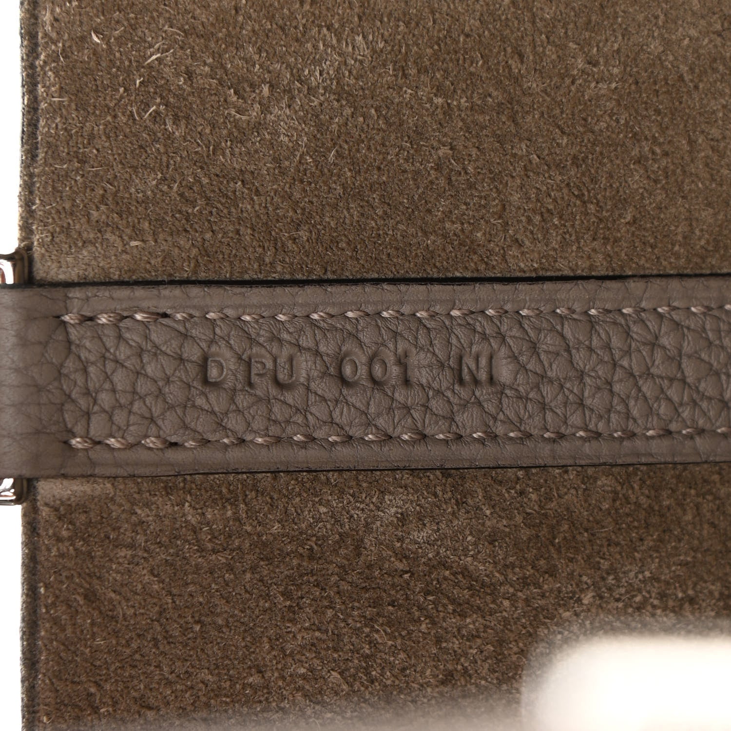 Hermes Taurillon Maurice Picotin Lock 18 PM Gris Asphalte 7 of 11