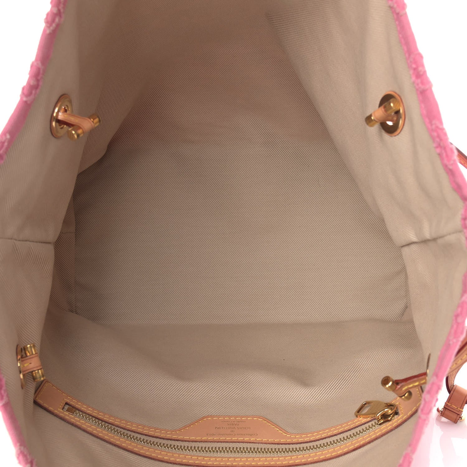 Louis Vuitton Monogram Denim Neverfull MM Rose 4 of 12