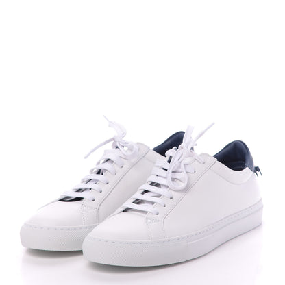 Givenchy Calfskin Womens Urban Street Sneakers 38.5 White Blue 2 of 8