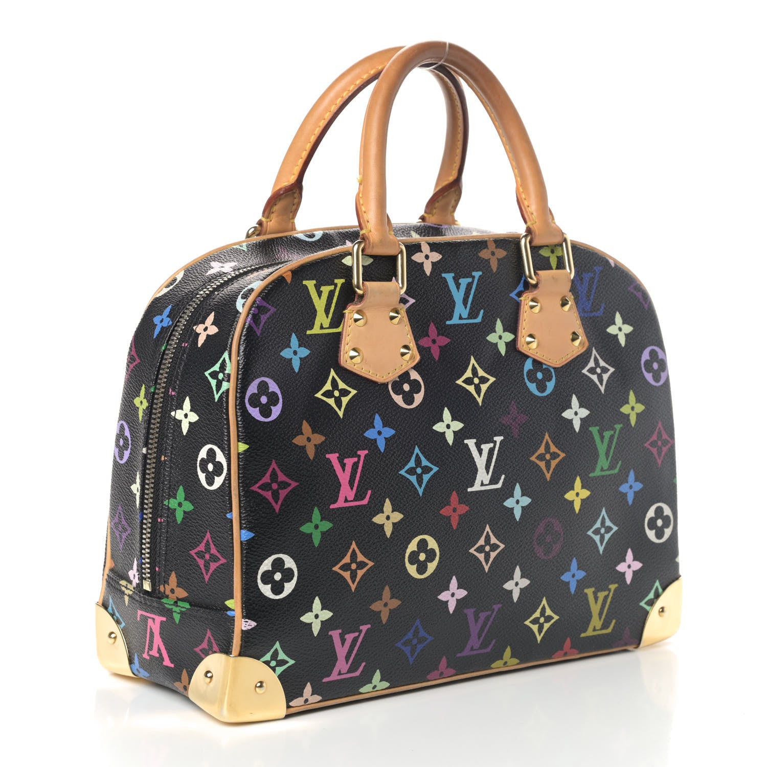Louis Vuitton Monogram Multicolor Trouville Black 2 of 4