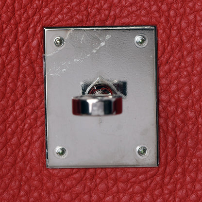 Hermes Togo Birkin 30 Rouge Casaque 15 of 19