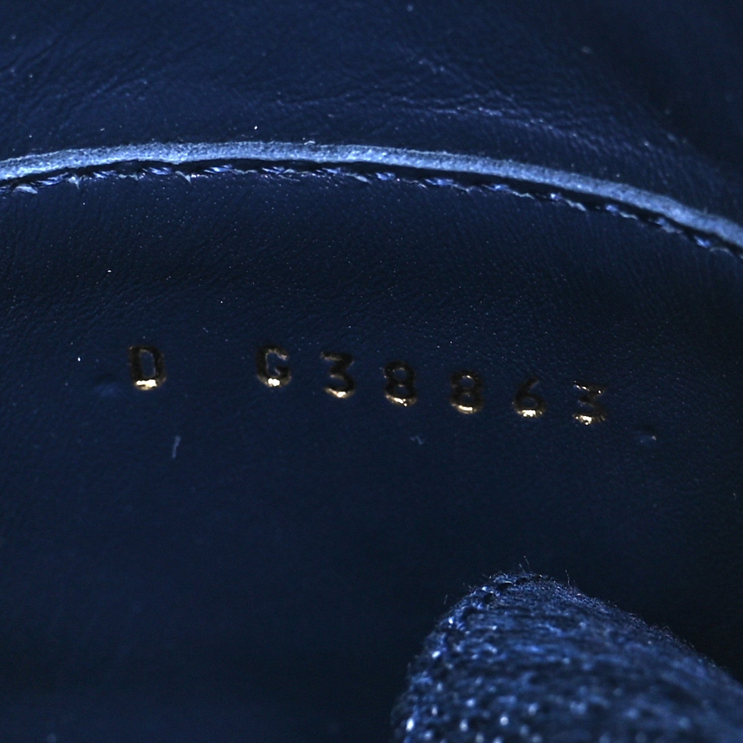Chanel Denim Patent Lambskin Quilted CC Lace Up Combat Boots 37.5 Blue Black 7 of 8