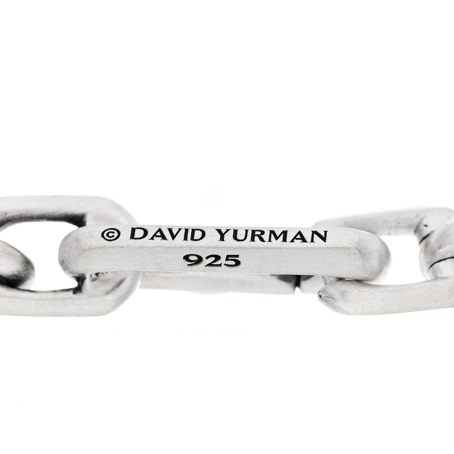 Sterling Silver Elongated Open Link Chain Bracelet