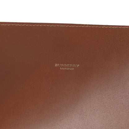 Burberry Haymarket Check Messenger Bag Brown 6 of 17