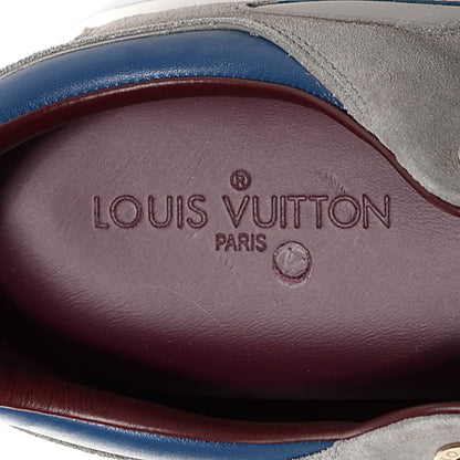 Louis Vuitton Suede Miles Sneakers 8.5 Gris 6 of 8