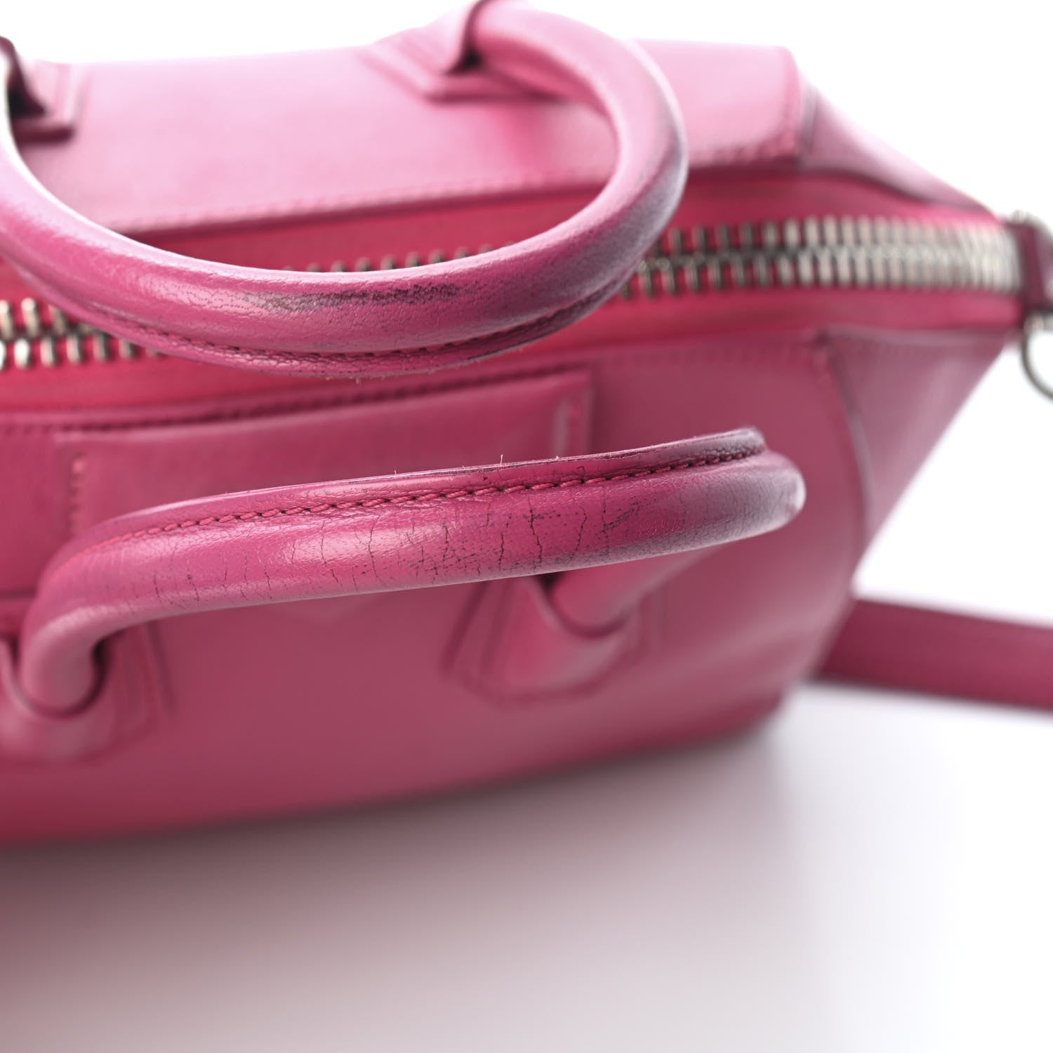 Givenchy Sugar Goatskin Mini Antigona Magenta 10 of 11