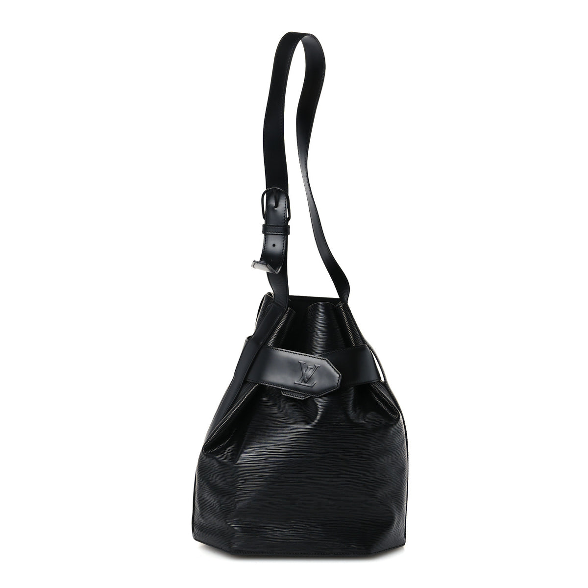 Louis Vuitton Epi Sac D'epaule GM Black 1 of 9