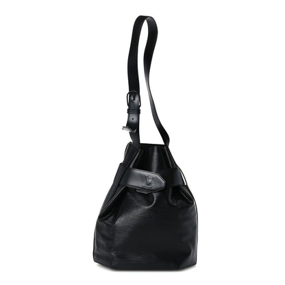 Louis Vuitton Epi Sac D'epaule GM Black 1 of 9