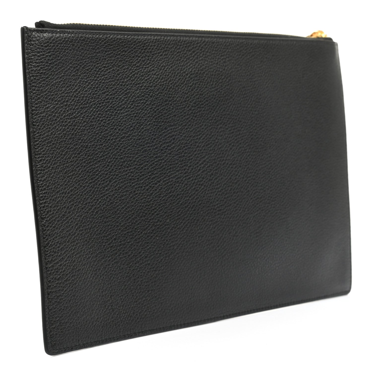 Gucci Grainy Calfskin Zumi Pouch Black 3 of 7
