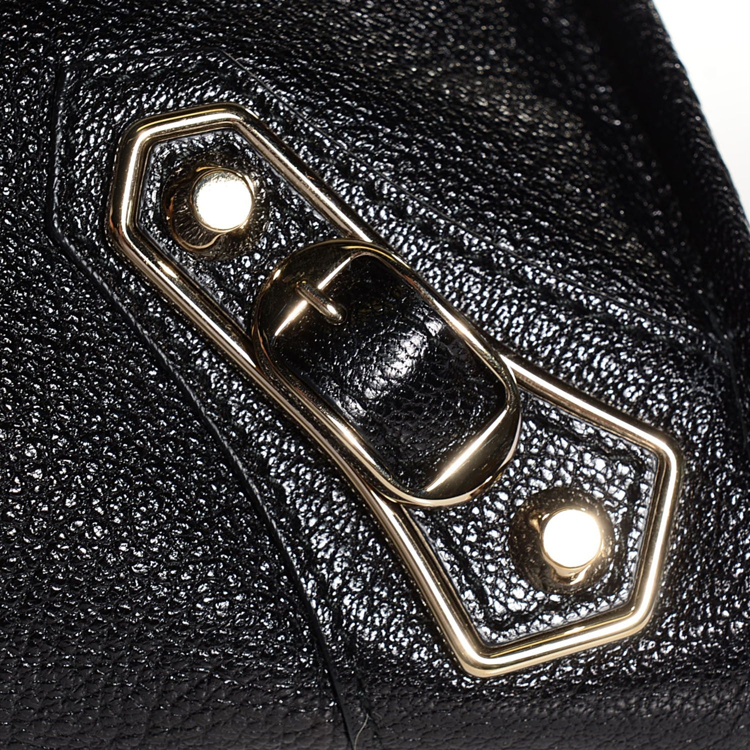 Balenciaga Chevre Gold Metallic Edge Hardware City Black 11 of 16