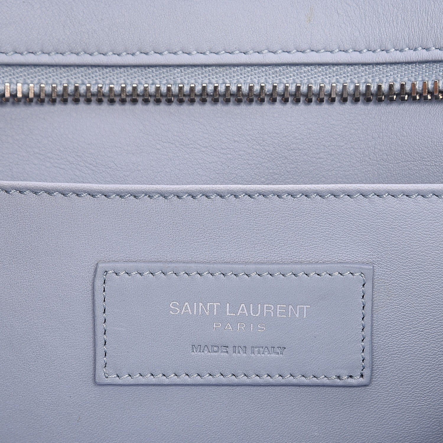 Saint Laurent Calfskin Monogram Baby Cabas Sugar Paper 8 of 16