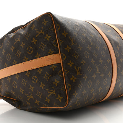 Louis Vuitton Monogram Keepall Bandouliere 55 9 of 15