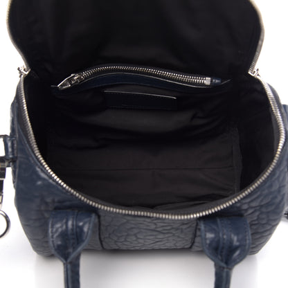 Alexander Wang Pebbled Lambskin Rockie Neptune Rhodium Hardware 6 of 12