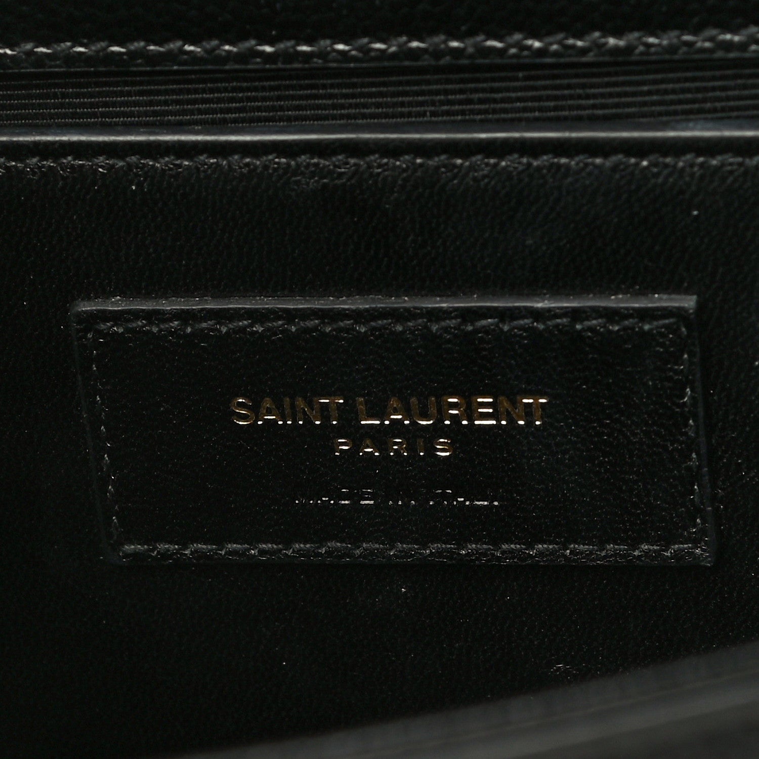 Saint Laurent Smooth Calfskin Monogram Kate Belt Bag Black 6 of 11