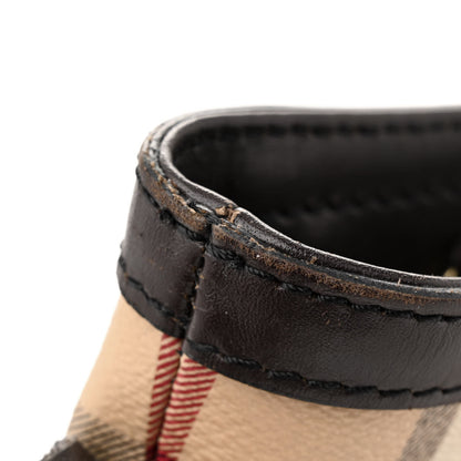 Burberry Haymarket Check Hartham Crossbody Chocolate 13 of 14