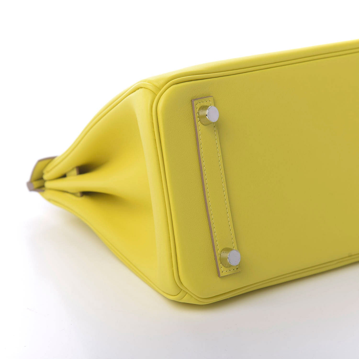 Hermes Swift Birkin 25 Lime 6 of 11
