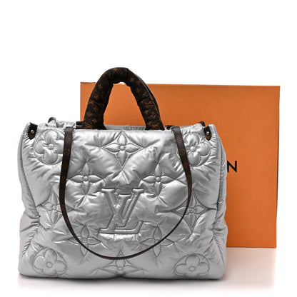 Louis Vuitton Econyl Monogram Pillow Giant Onthego GM Silver 11 of 11