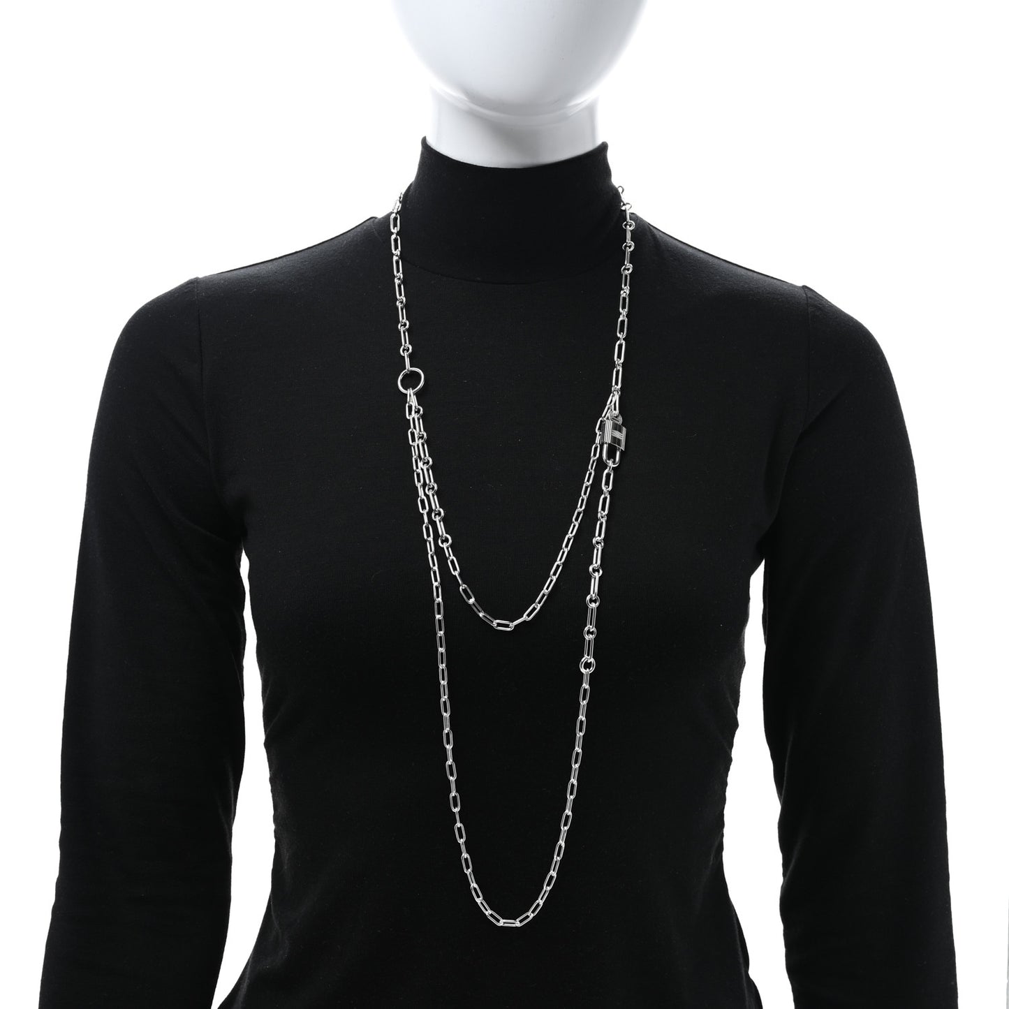 Sterling Silver GM Alphakelly Necklace