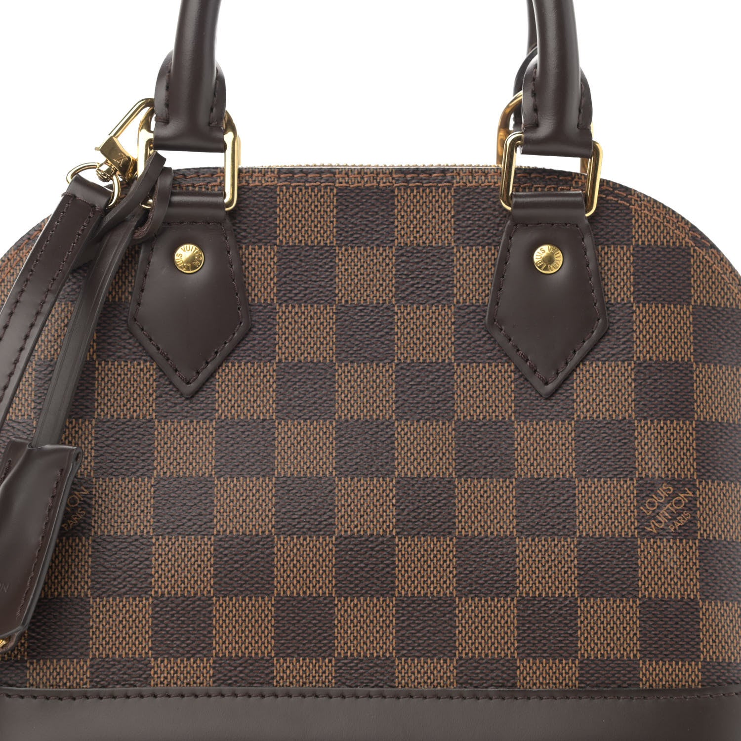 Louis Vuitton Damier Ebene Alma BB 8 of 12