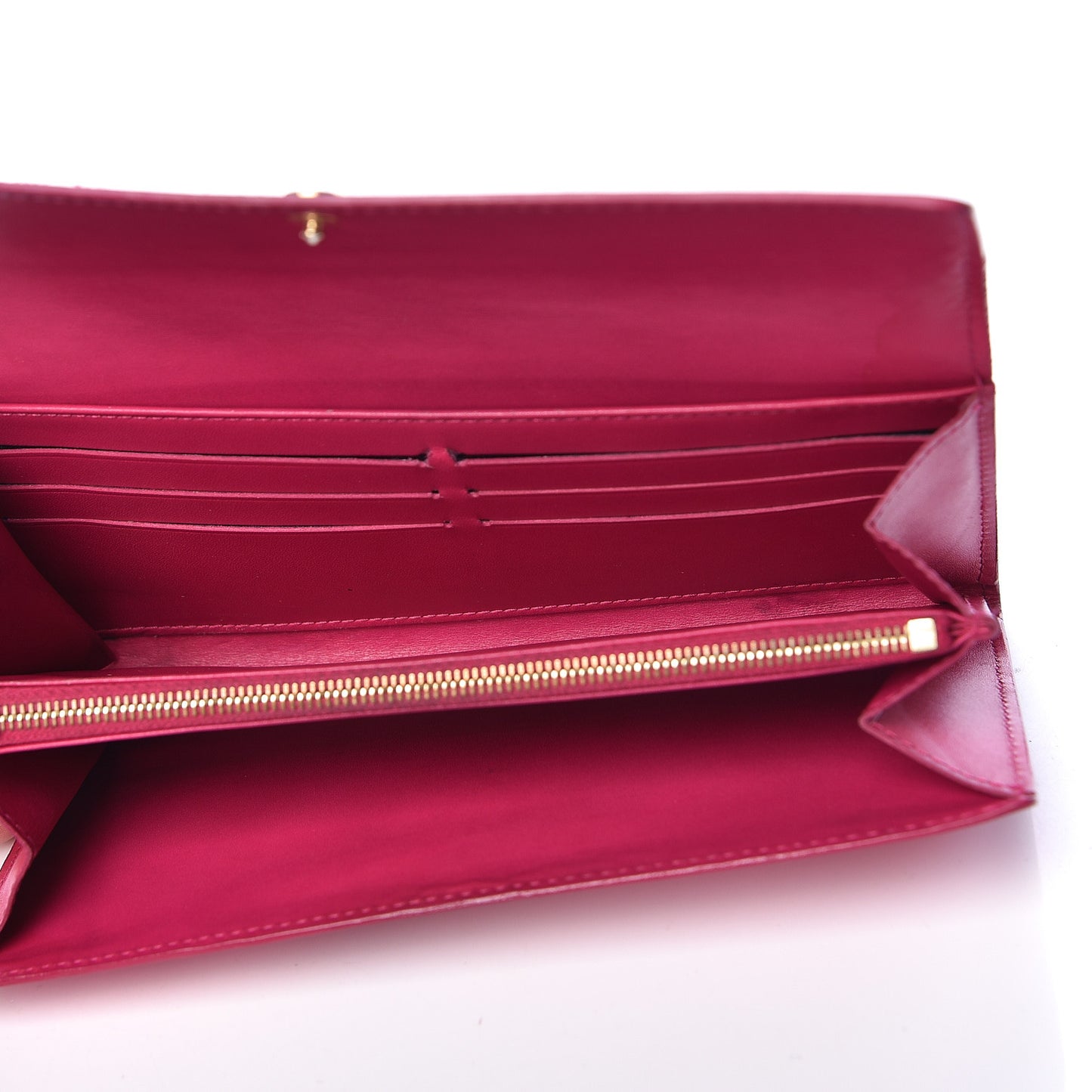 Vernis Ikat Sarah Wallet Rose Indien