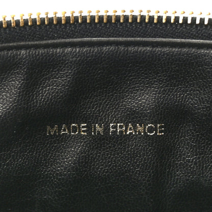 Chanel Caviar Cosmetic Vanity Bag Black 7 of 12
