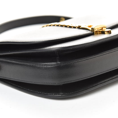 Gucci Azalea Calfskin Small Sylvie 1969 Flap Messenger Bag Black 9 of 10