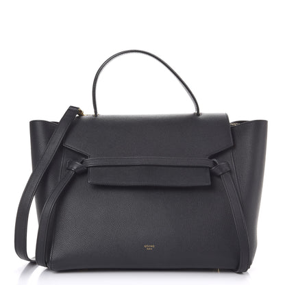 Celine Grained Calfskin Small Belt Bag Black 1 of 8