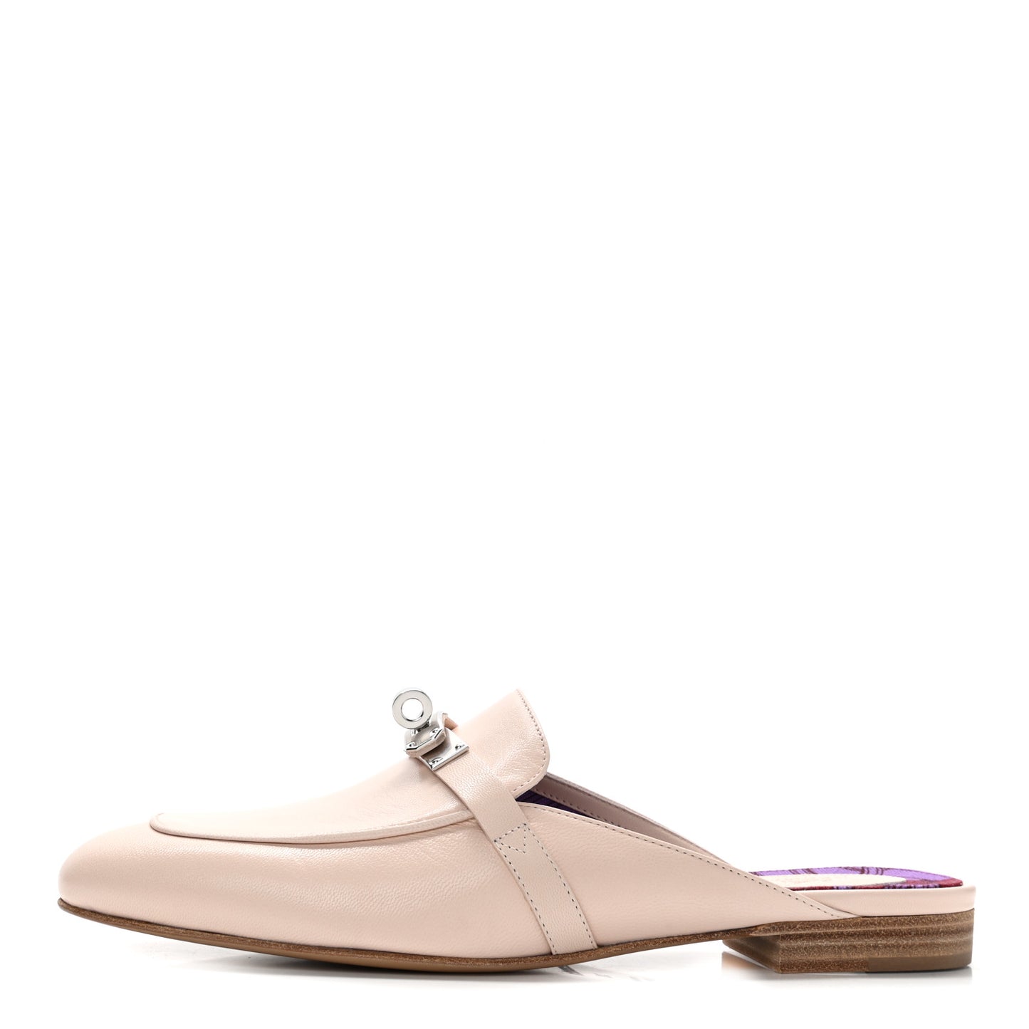 Goatskin Oz Mules 39 Blanc Poros