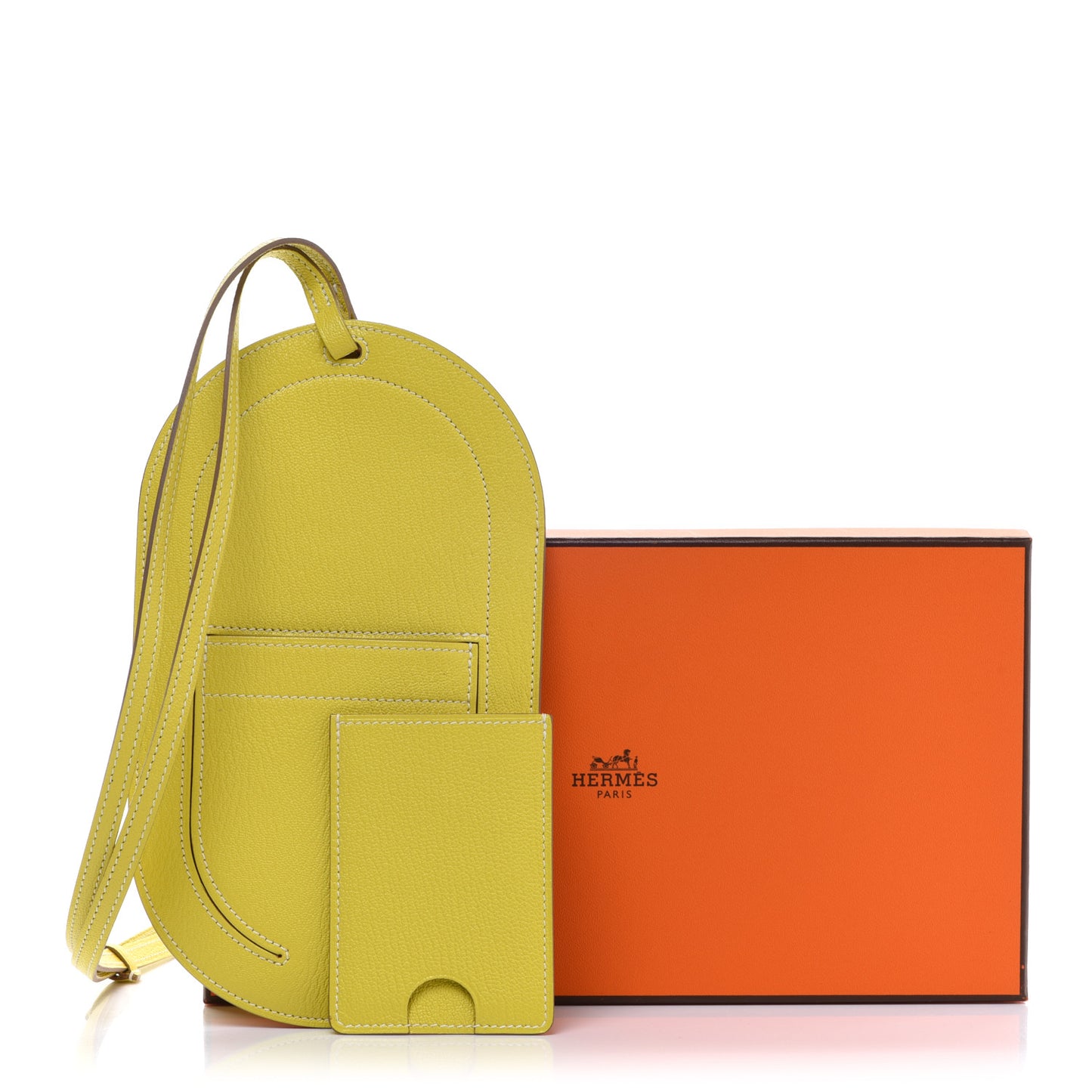 Chevre Mysore Verso In-The-Loop Phone To Go GM Case Lime Caramel