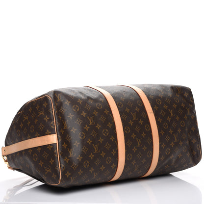 Louis Vuitton Monogram Keepall Bandouliere 55 5 of 11