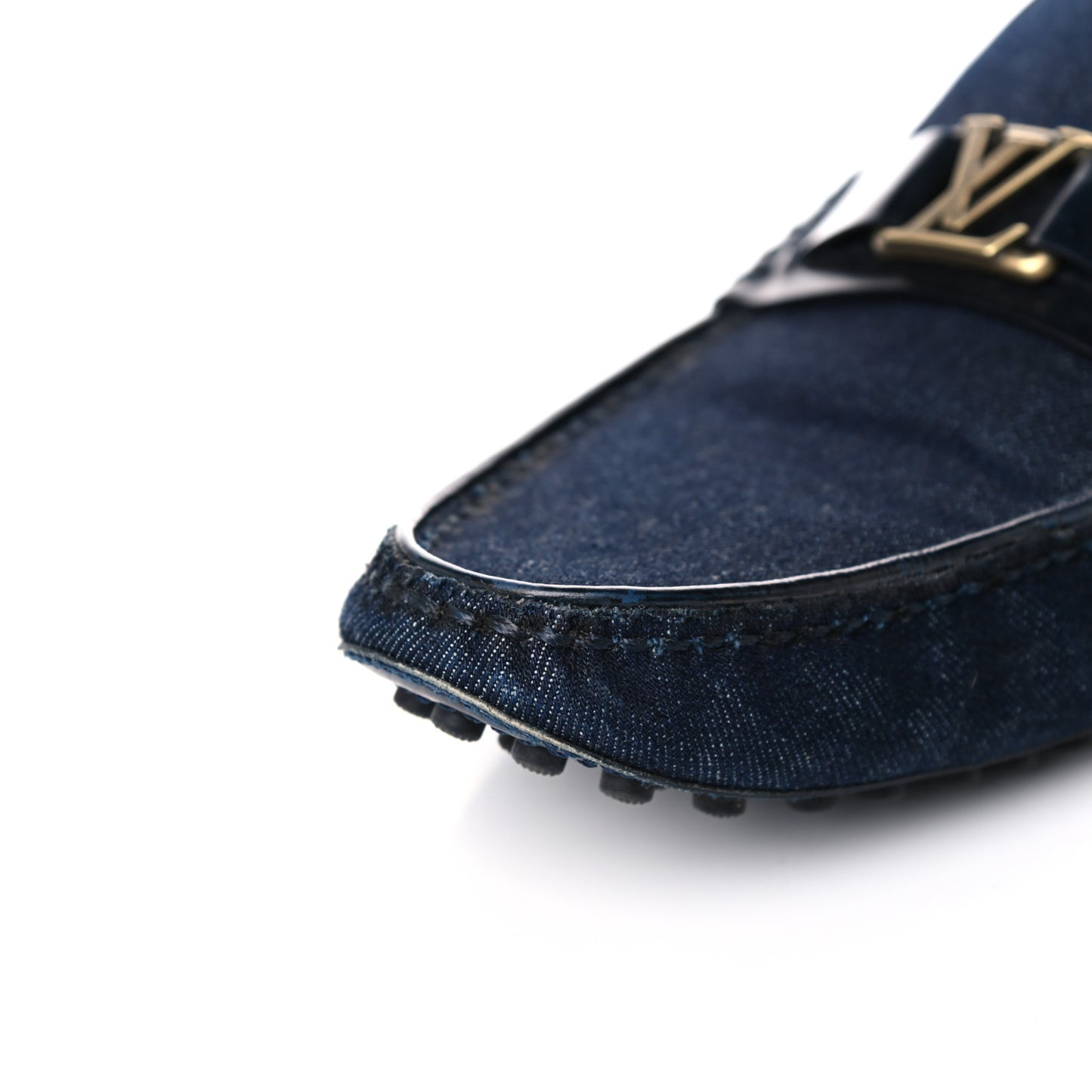 Denim Mens Hockenheim Moccasin Loafers 8.5 Marine