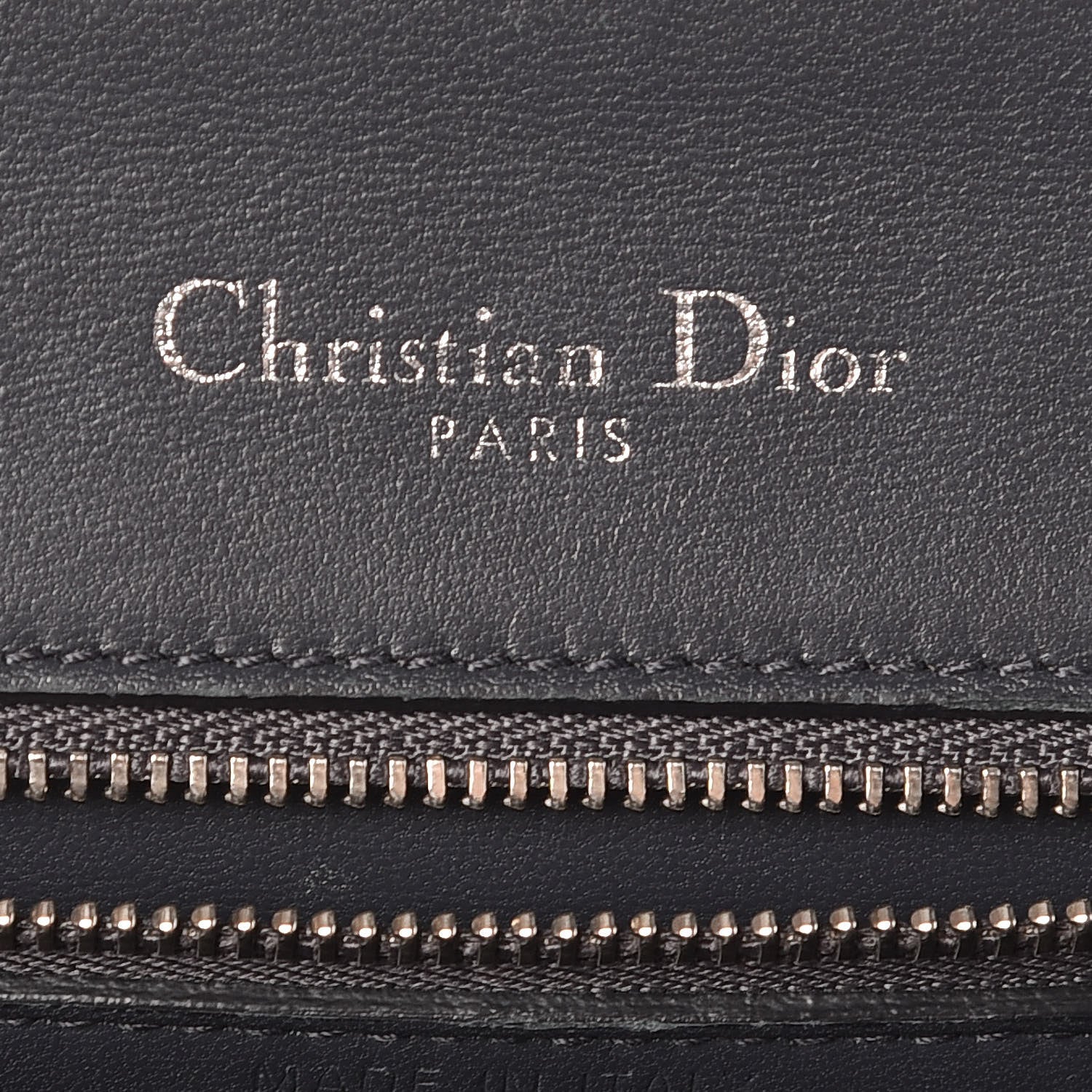 Christian Dior Metallic Patent Micro-Cannage Small Diorama Flap Bag Silver 10 of 25