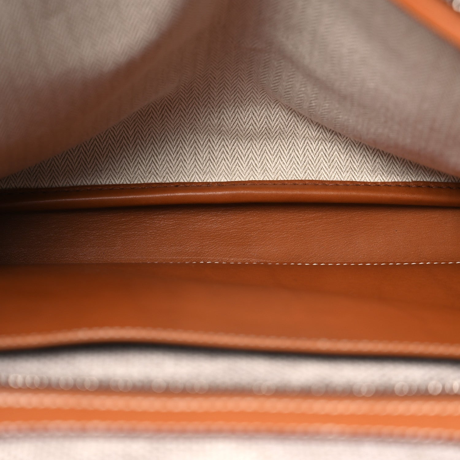 Hermes Toile Trousse Caleche Express Travel Gold 5 of 16