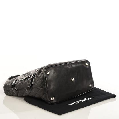 Chanel Calfskin Quilted Large Cambon Tote Black 4 of 7