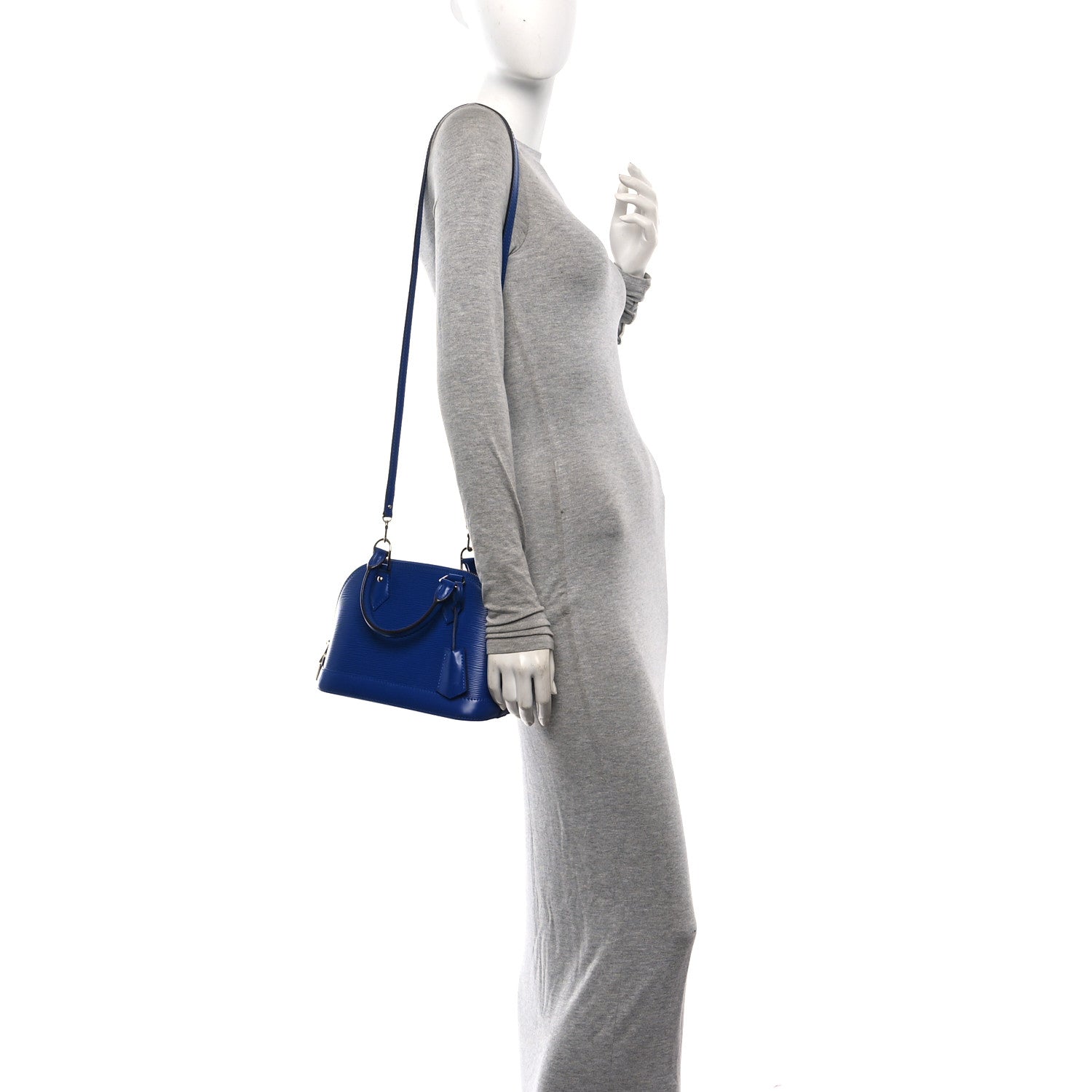 Louis Vuitton Epi Alma BB Blueberry 2 of 9