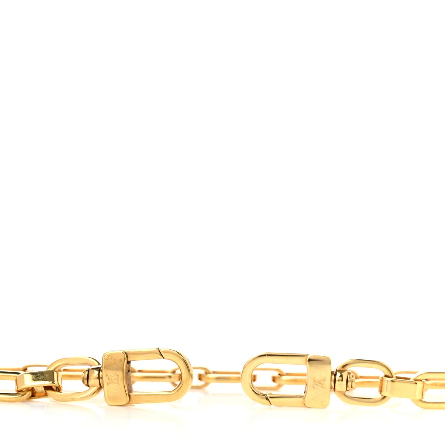 Metal Coussin MM Chain Strap Gold