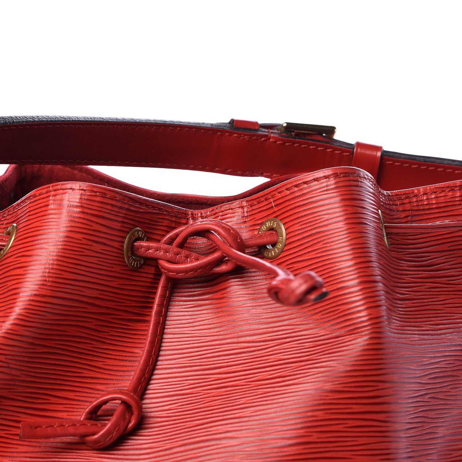 Louis Vuitton Epi Noe Castillan Red 7 of 13