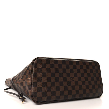 Louis Vuitton Damier Ebene Neo Neverfull MM Rose Ballerine 5 of 12