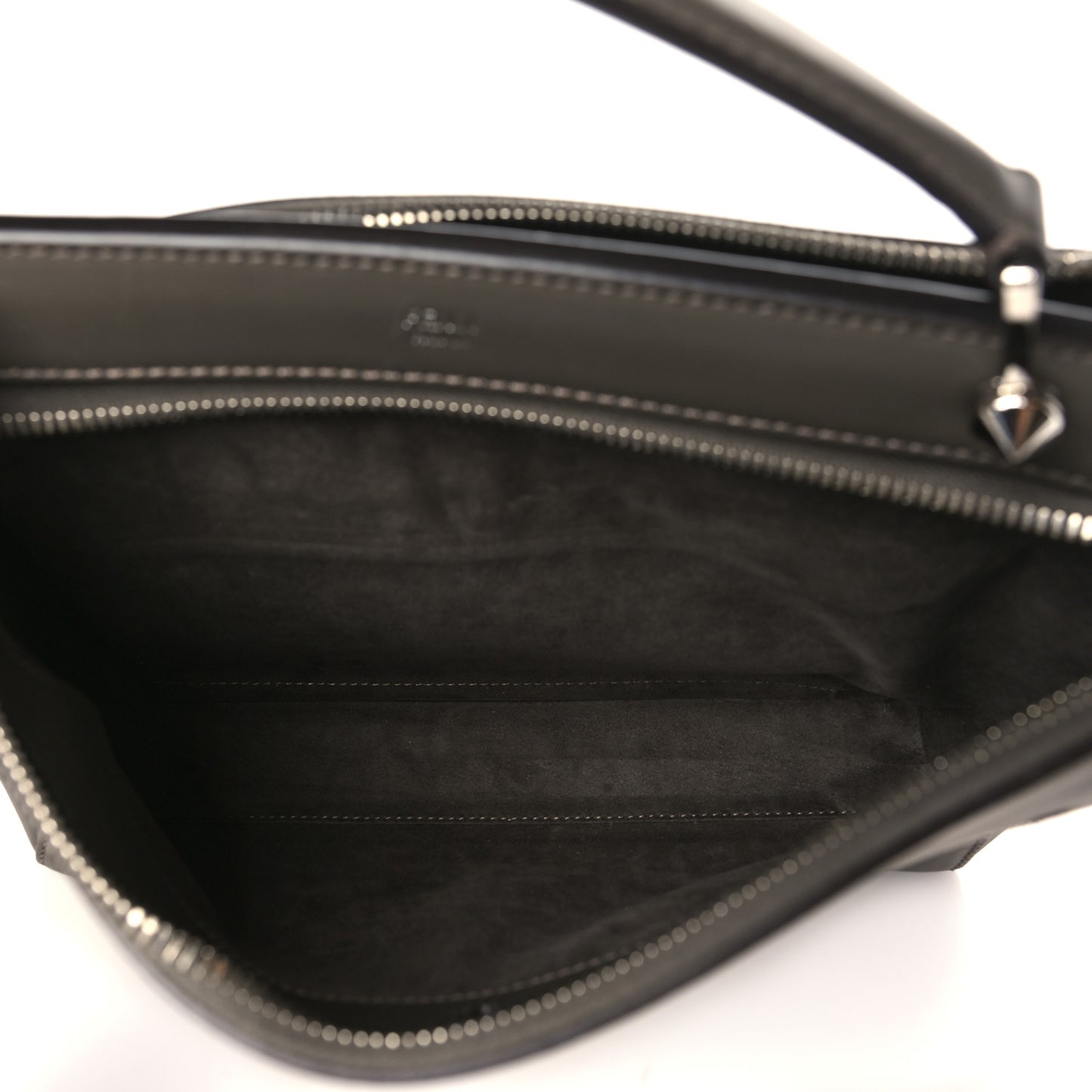 Vitello Baltico Dolce DotCom Satchel Carbone Menta
