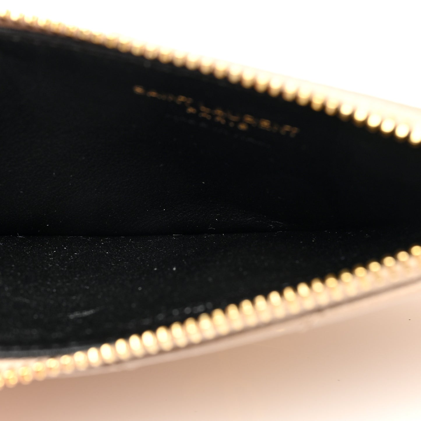 Monogram Grain de Poudre 5 Fragments Zip Pouch Card Holder Dark Beige