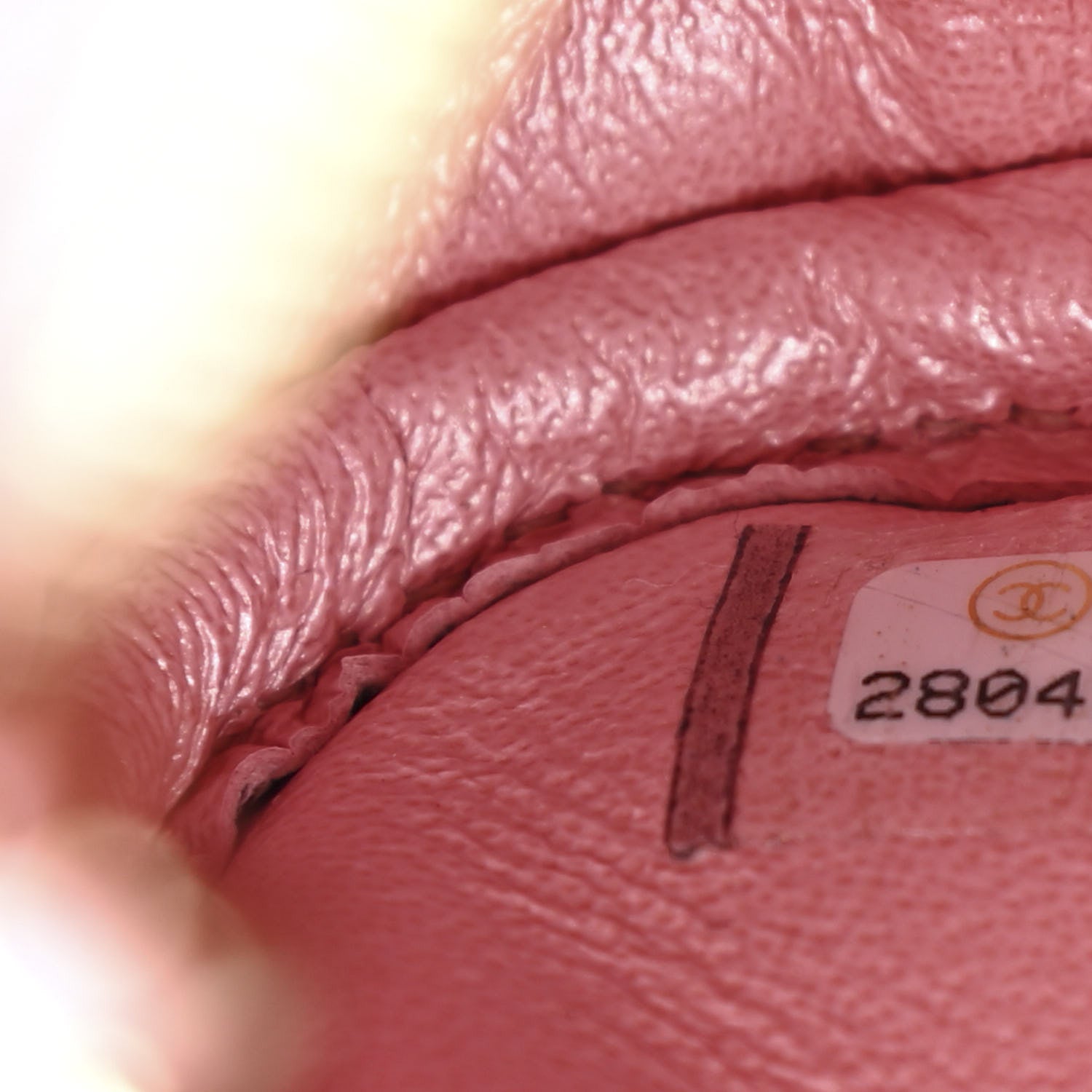 Chanel Iridescent Caviar Quilted Small Timeless Camera Case Pink 7 of 11