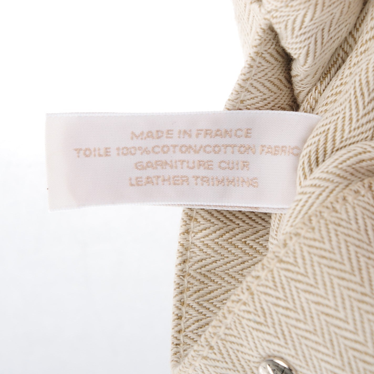 Hermes Canvas Barenia Fourbi 20 PM Pouch Naturel Fauve 8 of 8