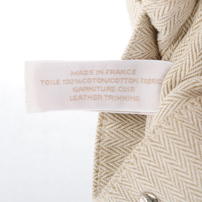 Hermes Canvas Barenia Fourbi 20 PM Pouch Naturel Fauve 8 of 8