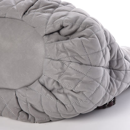 Chanel Iridescent Calfskin Quilted Small In The Mix Tote Grey 9 of 9
