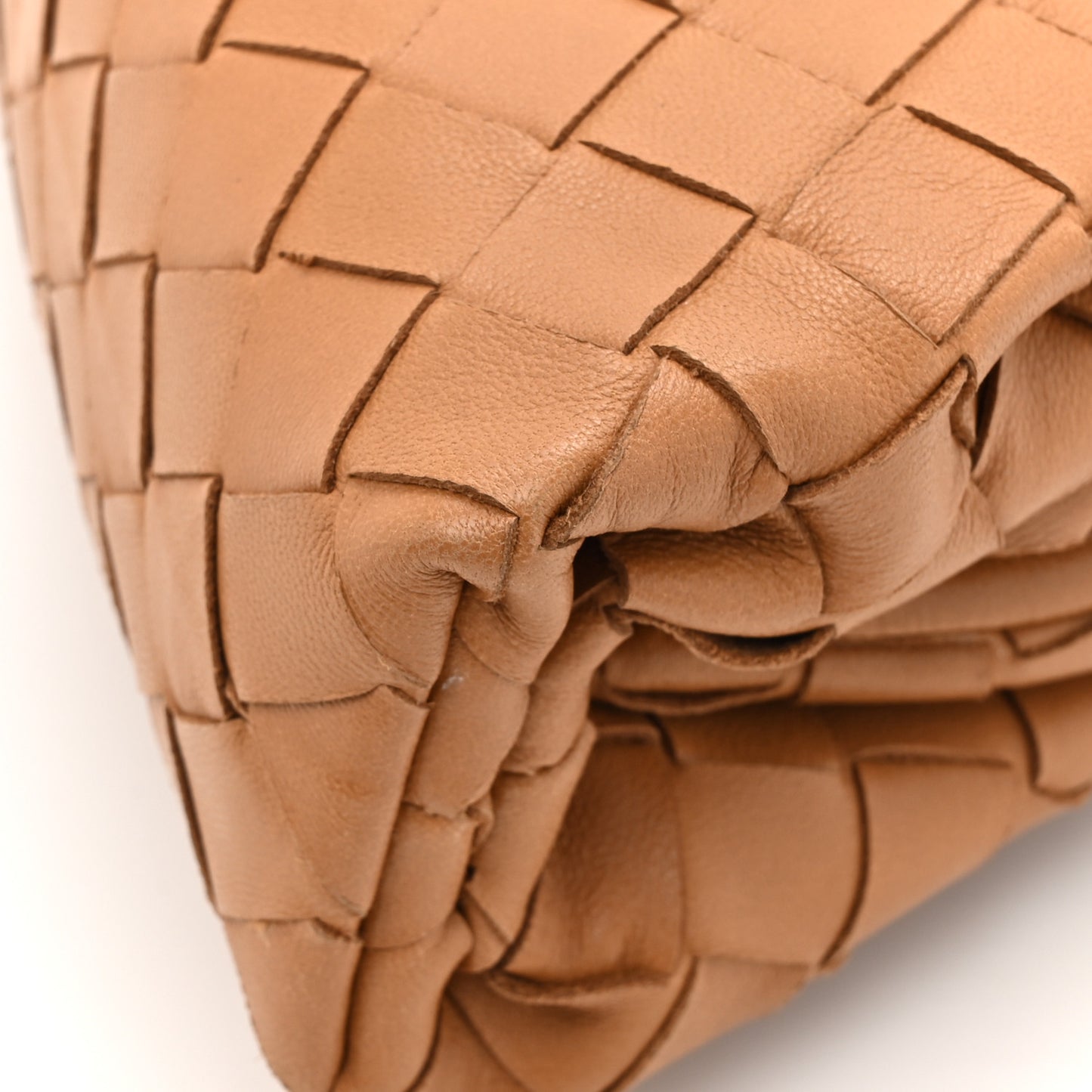Nappa Intrecciato The Mini Pouch Carmel