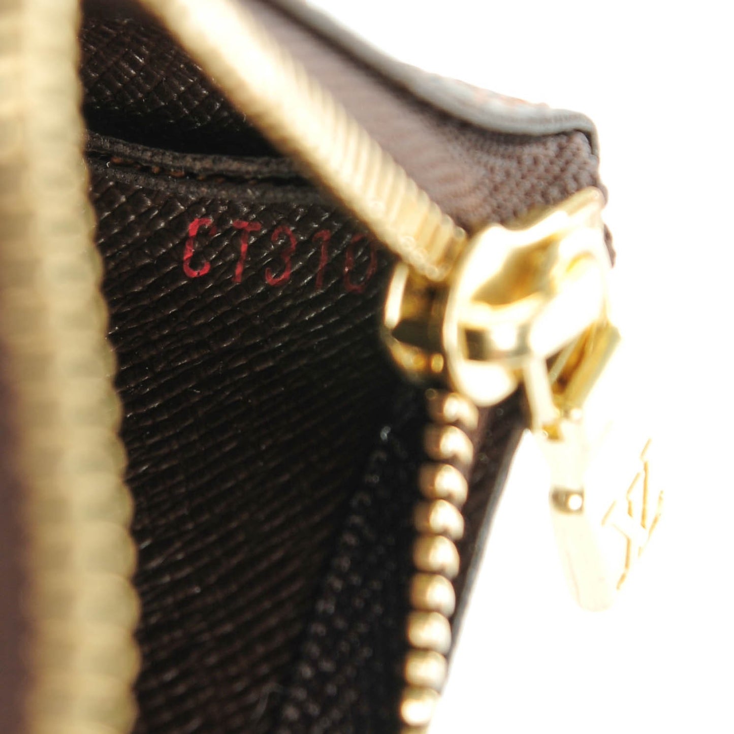Damier Ebene Key Pouch