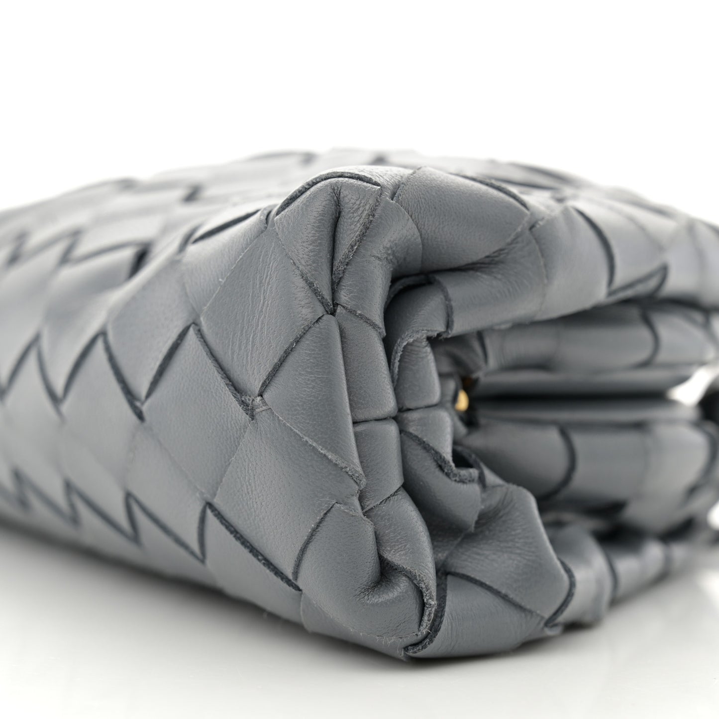 Nappa Intrecciato The Mini Pouch Thunder