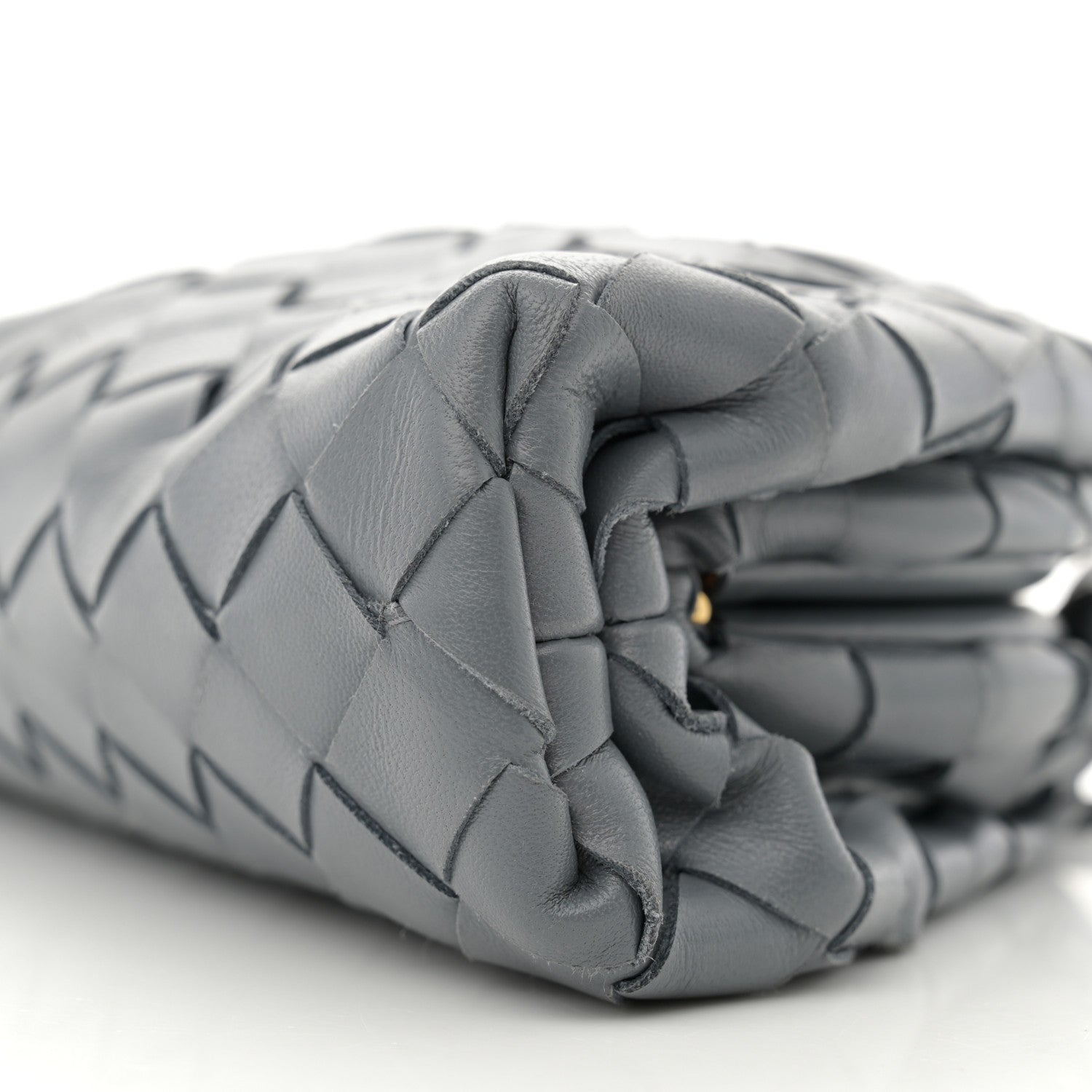 Bottega Veneta Nappa Intrecciato The Mini Pouch Thunder 10 of 12