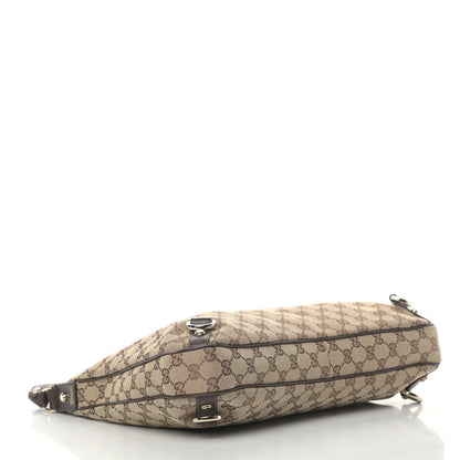 Gucci Monogram Large Abbey D Ring Hobo Dark Brown 3 of 6